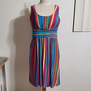 Rainbow Tank Dress
